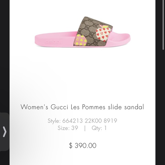 Gucci Shoes Gucci Les Pommes Slides Purse Poshmark